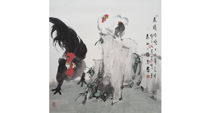  彭城唱曉——公丕炎國畫(huà)作品展